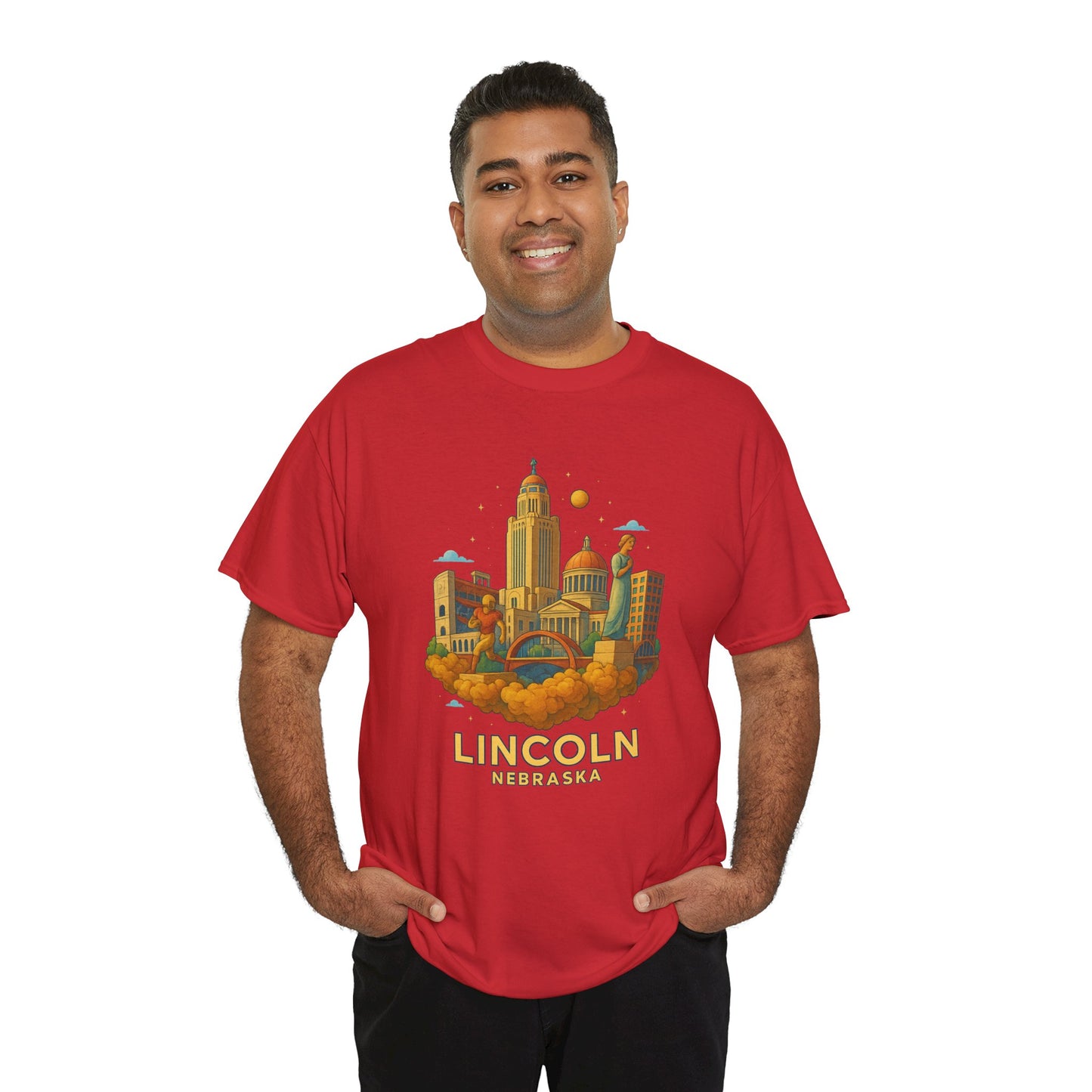 Adult Unisex Lincoln, NE Graphic Tee (North America Customers)