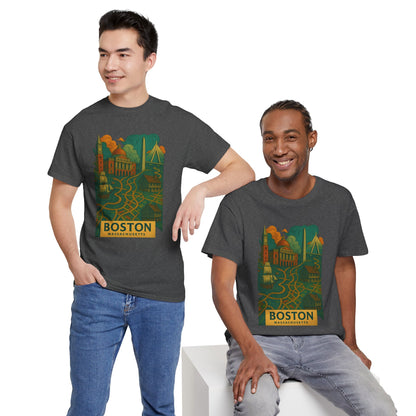 Adult Unisex Boston Surreal Tee (North America Customers)