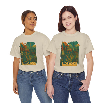 Adult Unisex Boston Surreal Tee (North America Customers)