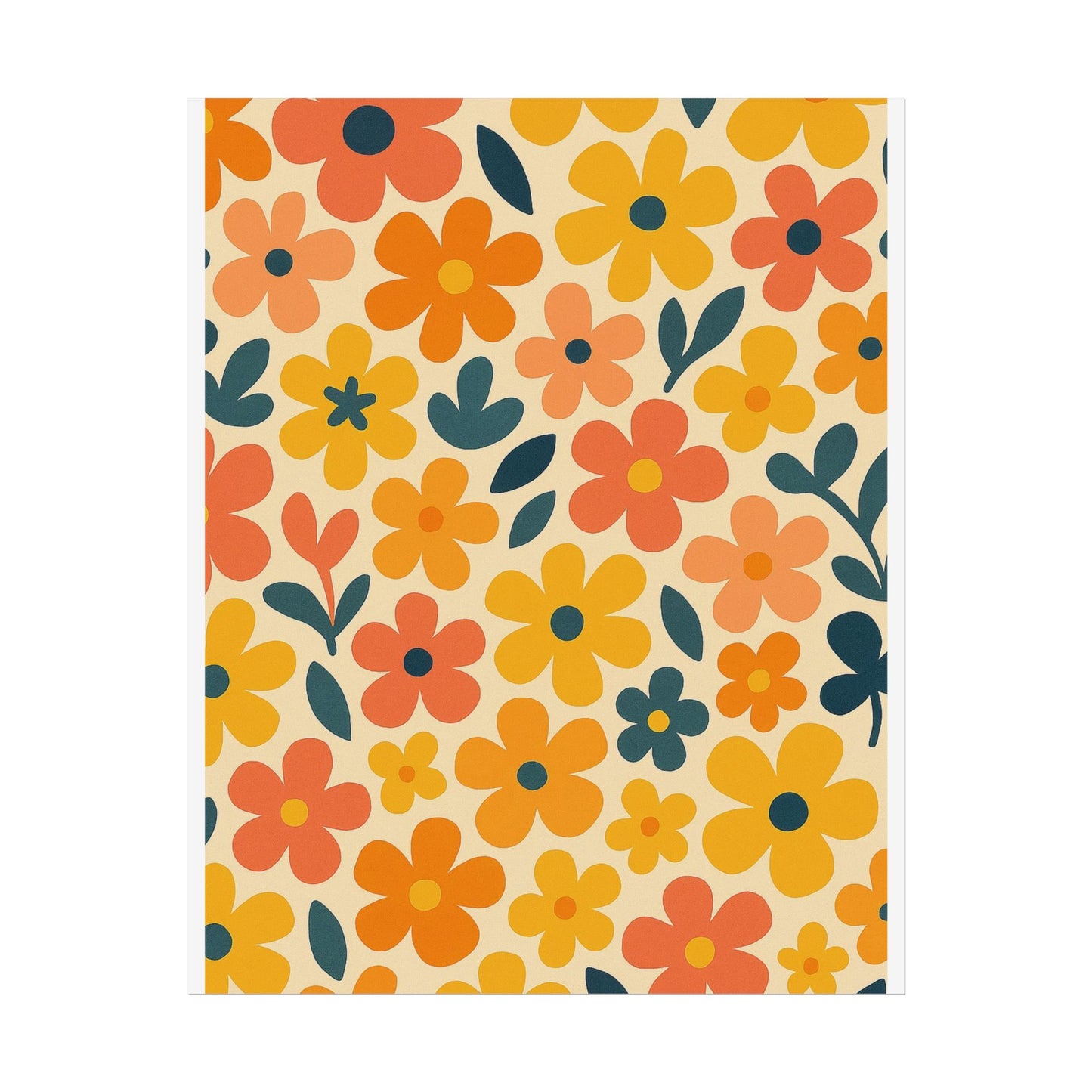 Vibrant Floral Print
