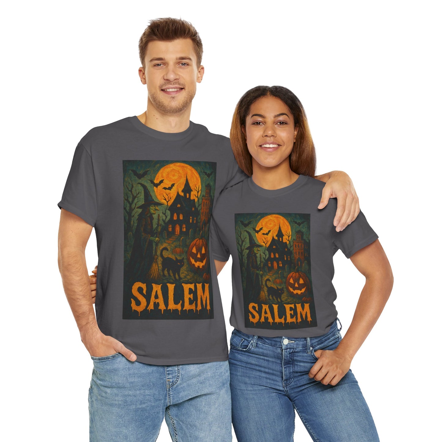 Adult Unisex Surreal Salem Halloween Tee