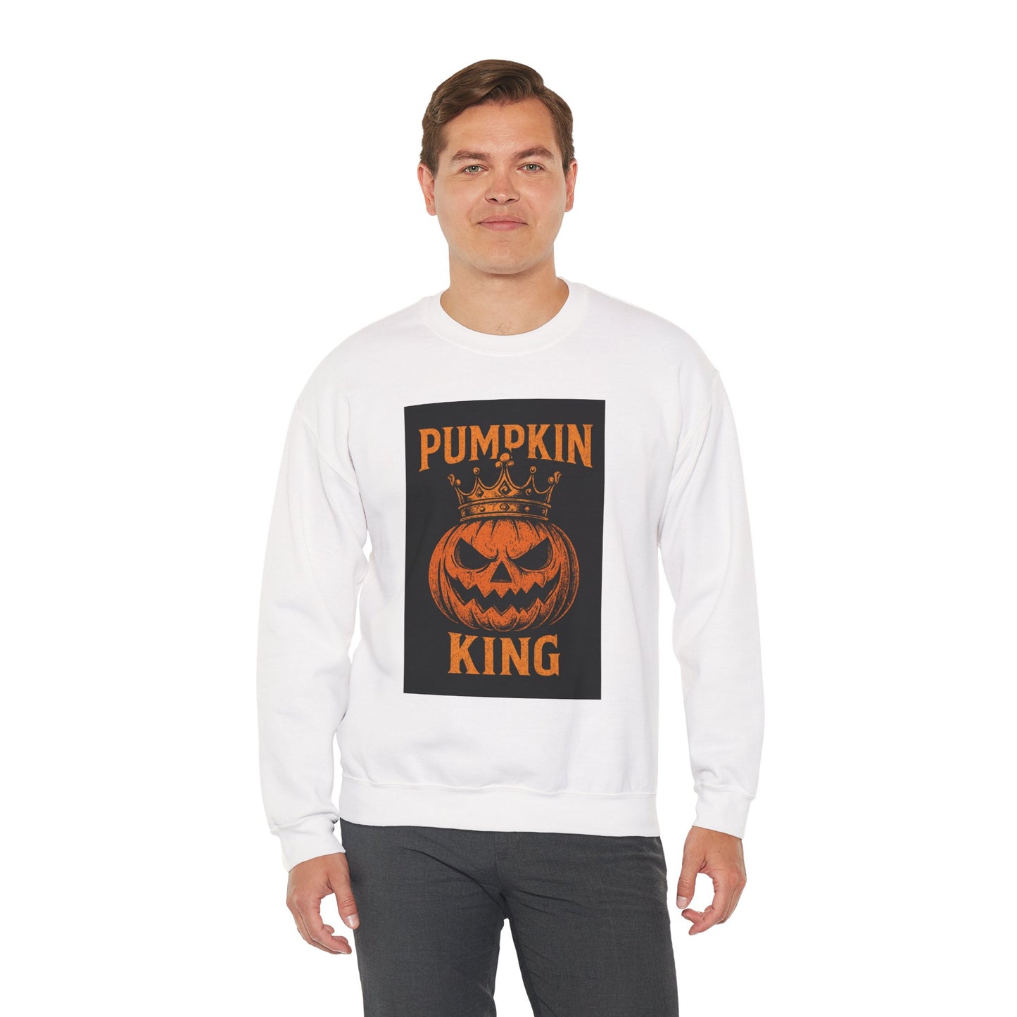 Men's Pumpkin King Crewneck Sweatshirt