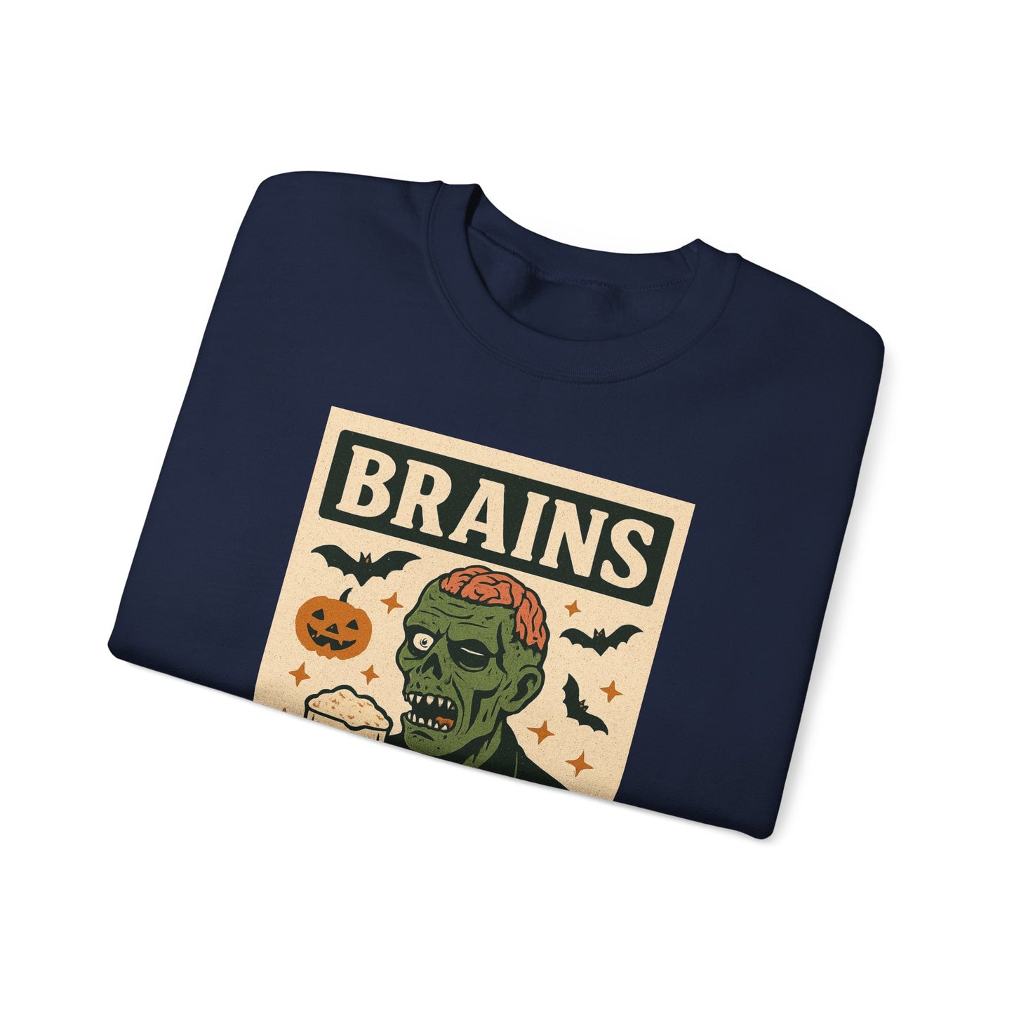 Brains and Brews Unisex Crewneck Sweatshirt