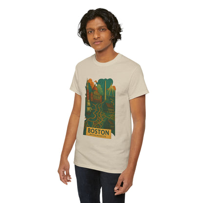 Adult Unisex Boston Surreal Tee (North America Customers)