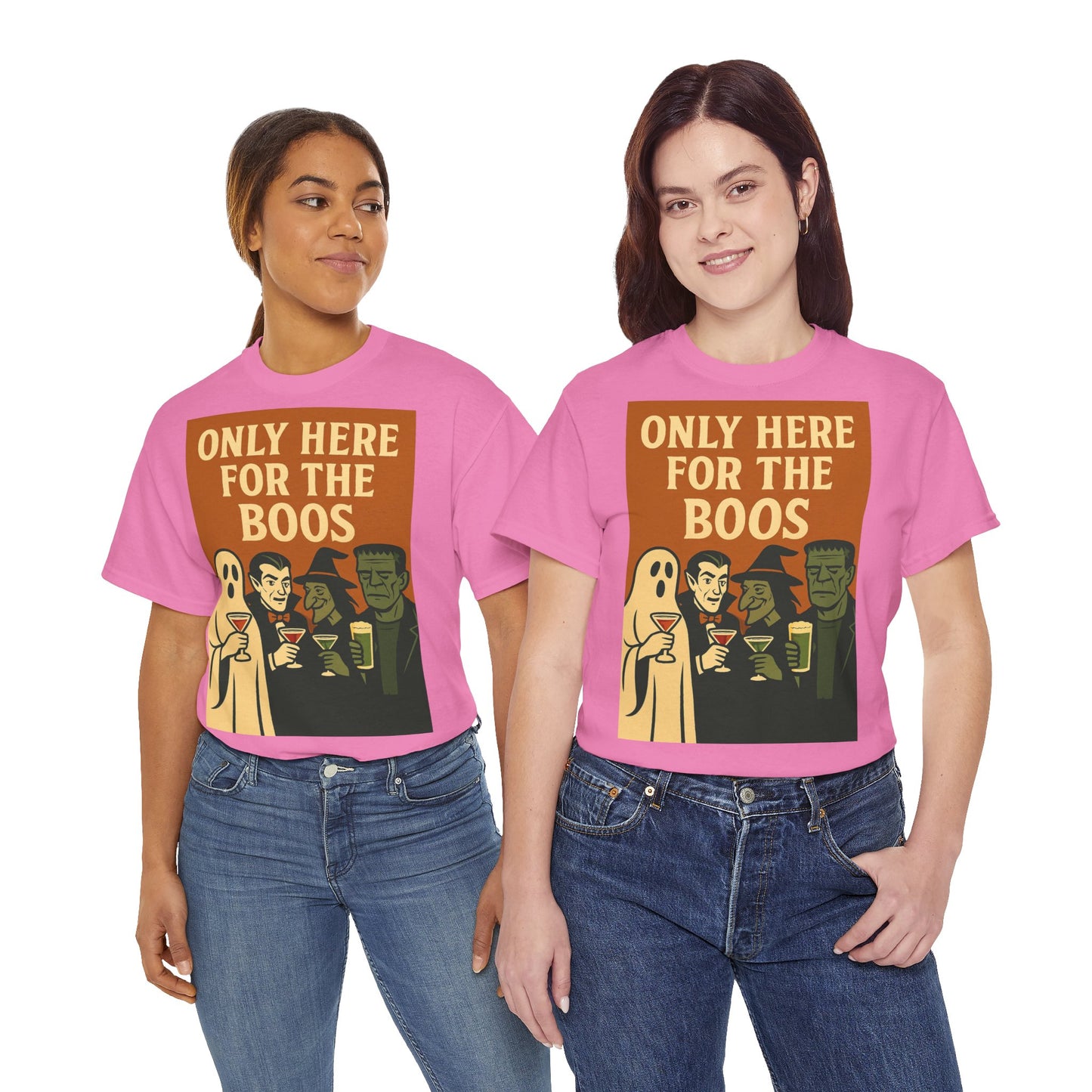 Only Here For The Boos Adult Unisex Tee