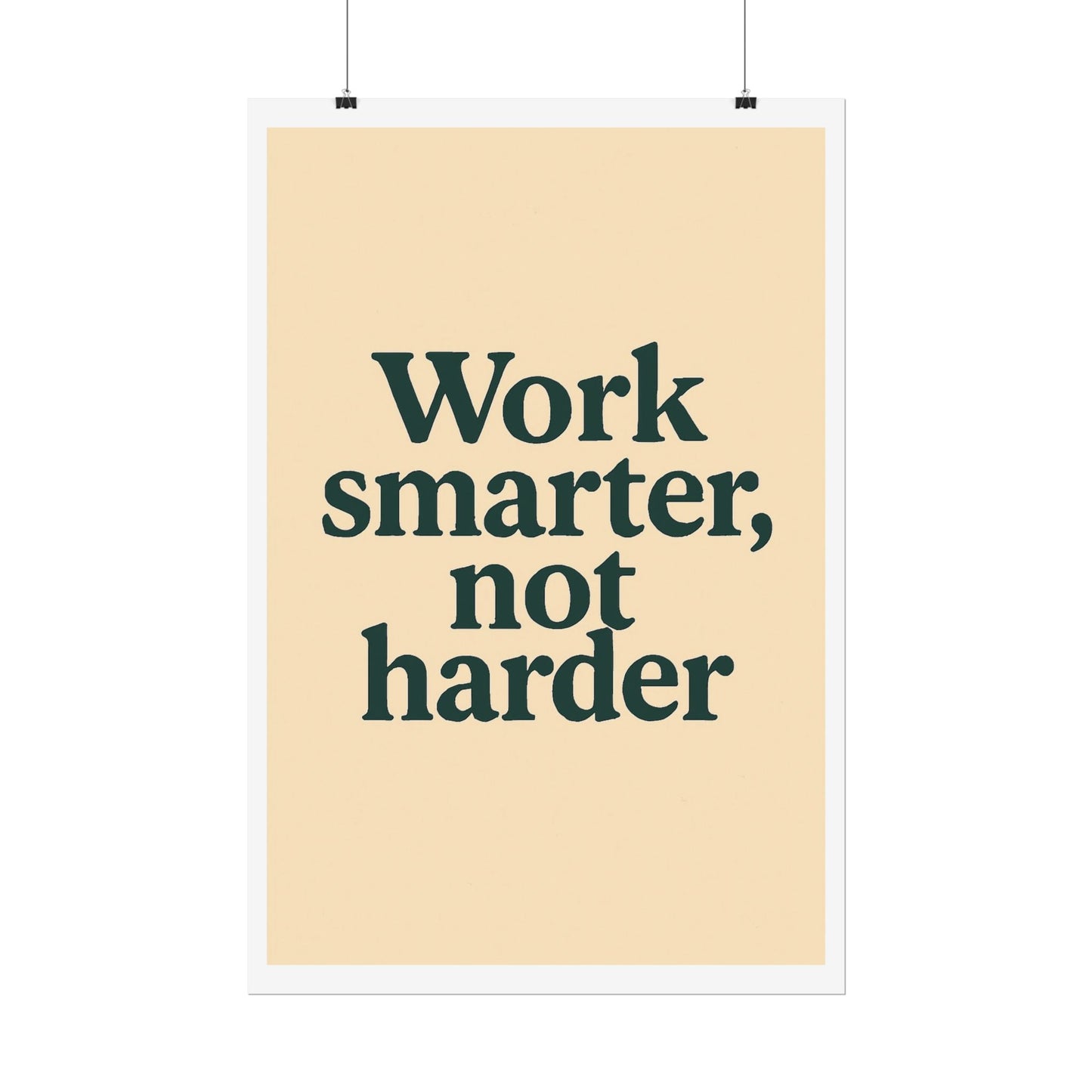 Motivational Poster - Perfect For Your Home Office