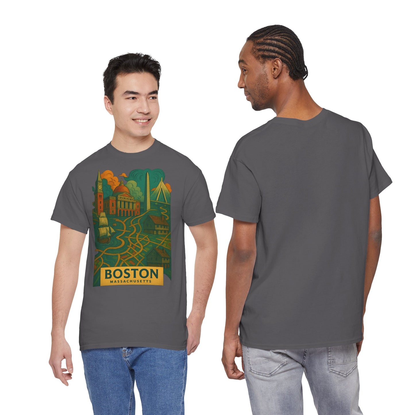 Adult Unisex Boston Surreal Tee