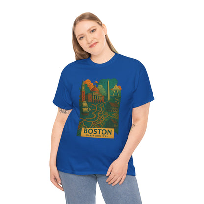 Adult Unisex Boston Surreal Tee (North America Customers)