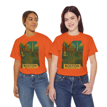 Adult Unisex Boston Surreal Tee