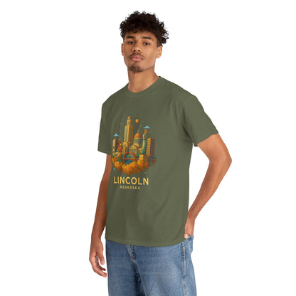 Adult Unisex Lincoln, NE Graphic Tee (North America Customers)