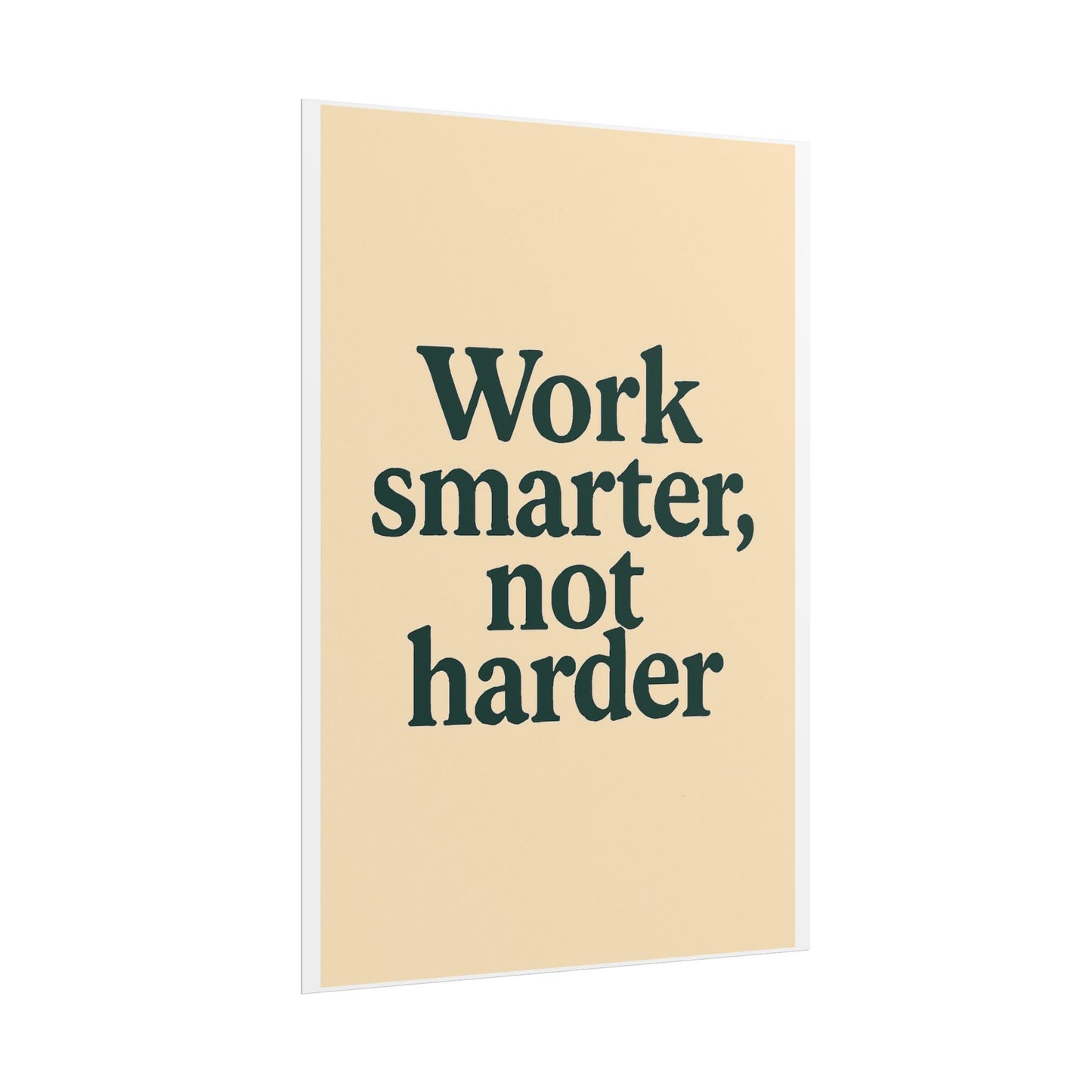 Motivational Poster - Perfect For Your Home Office