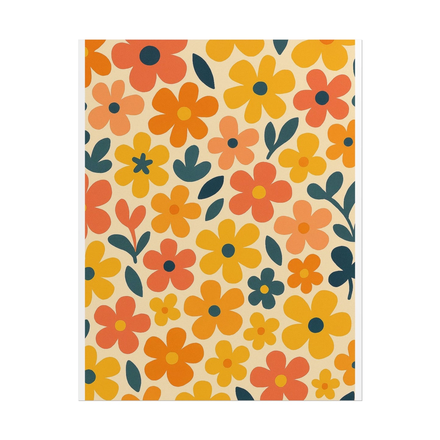 Vibrant Floral Print