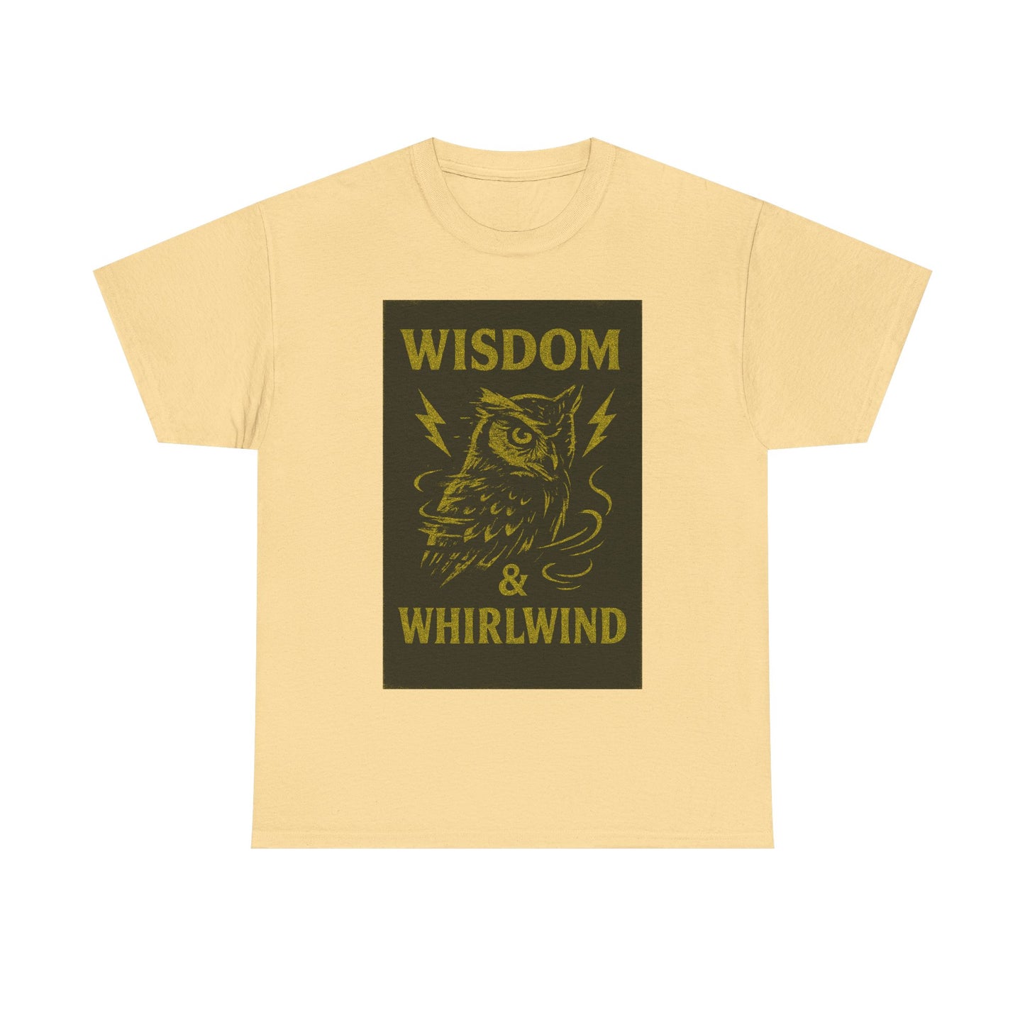 Adult Unisex 'Owl Wisdom & Whirlwind' Tee
