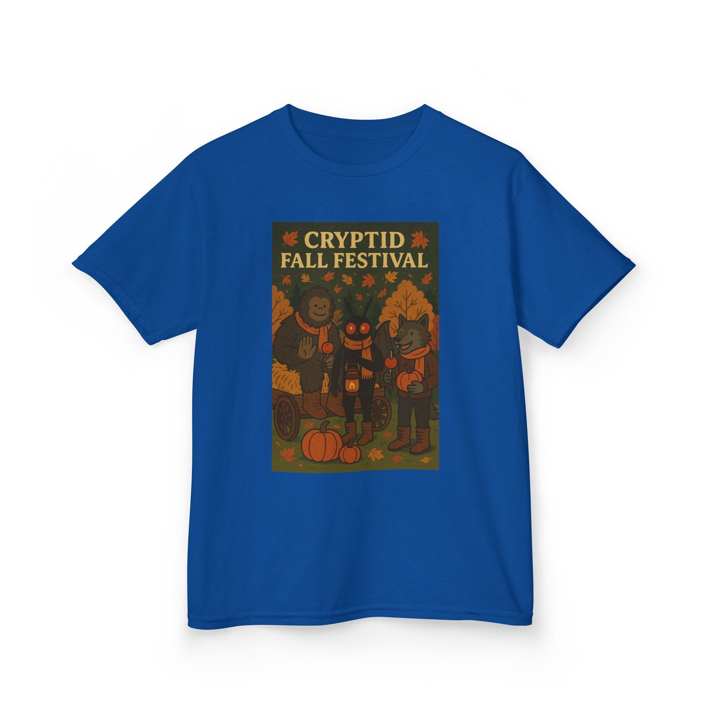 Kids Cryptid Autumn Festival Tee