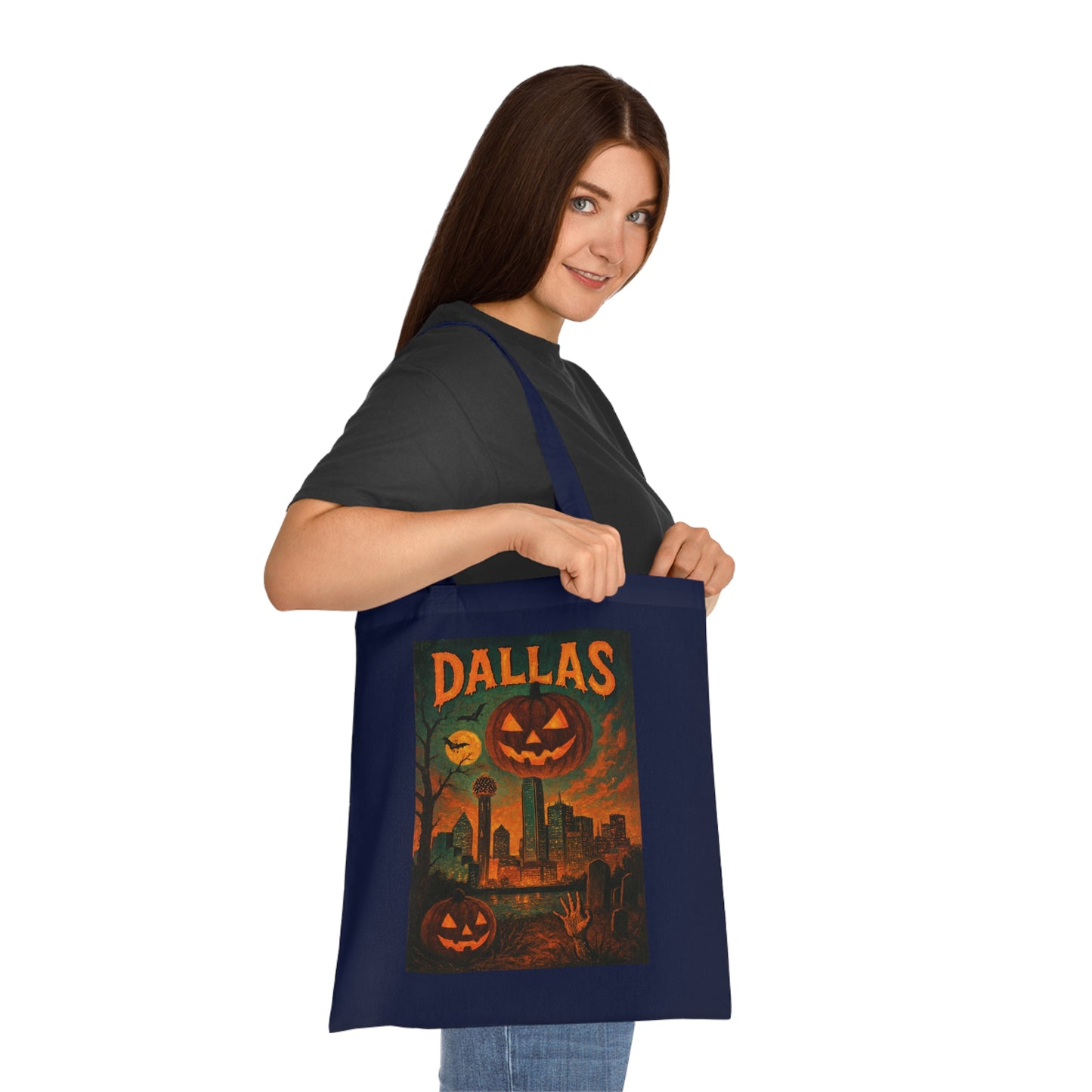 Surreal Halloween Dallas Tote