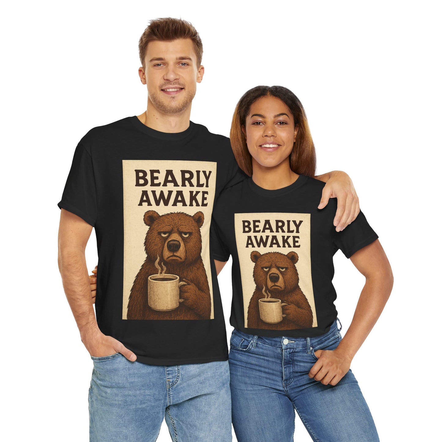 Adults Unisex Bearly Awake Tee