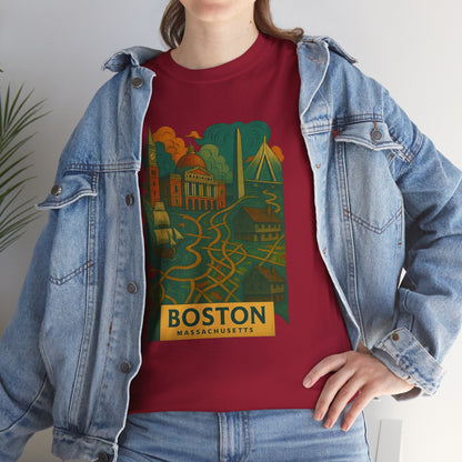 Adult Unisex Boston Surreal Tee (North America Customers)