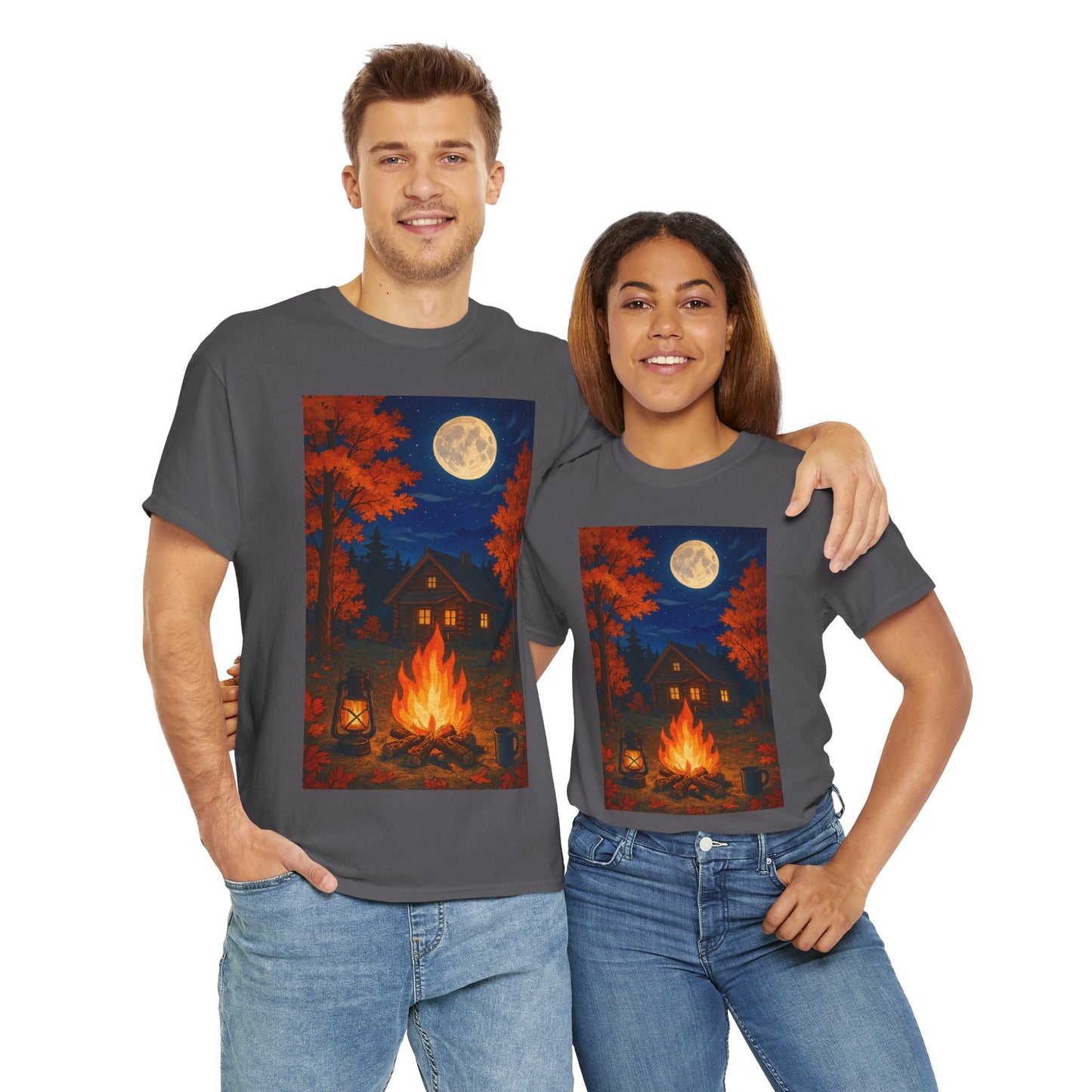 Autumn Campfire Vibes Unisex Tee