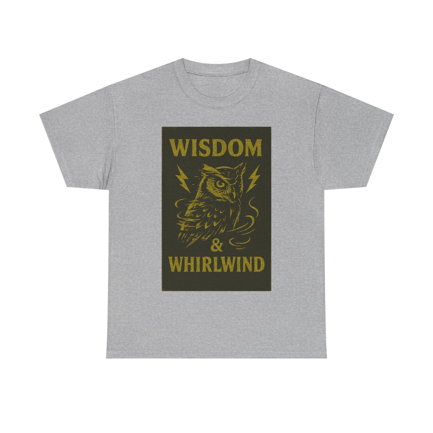 Adult Unisex 'Owl Wisdom & Whirlwind' Tee