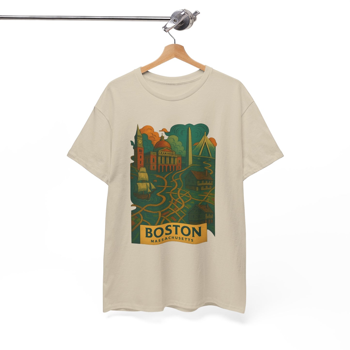 Adult Unisex Boston Surreal Tee (North America Customers)