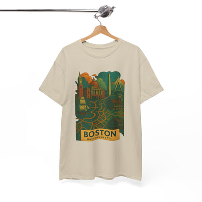 Adult Unisex Boston Surreal Tee (North America Customers)