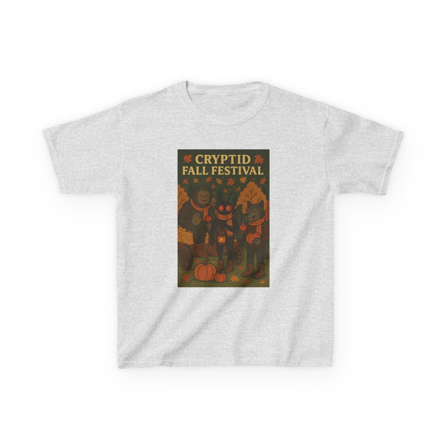 Kids Cryptid Autumn Festival Tee