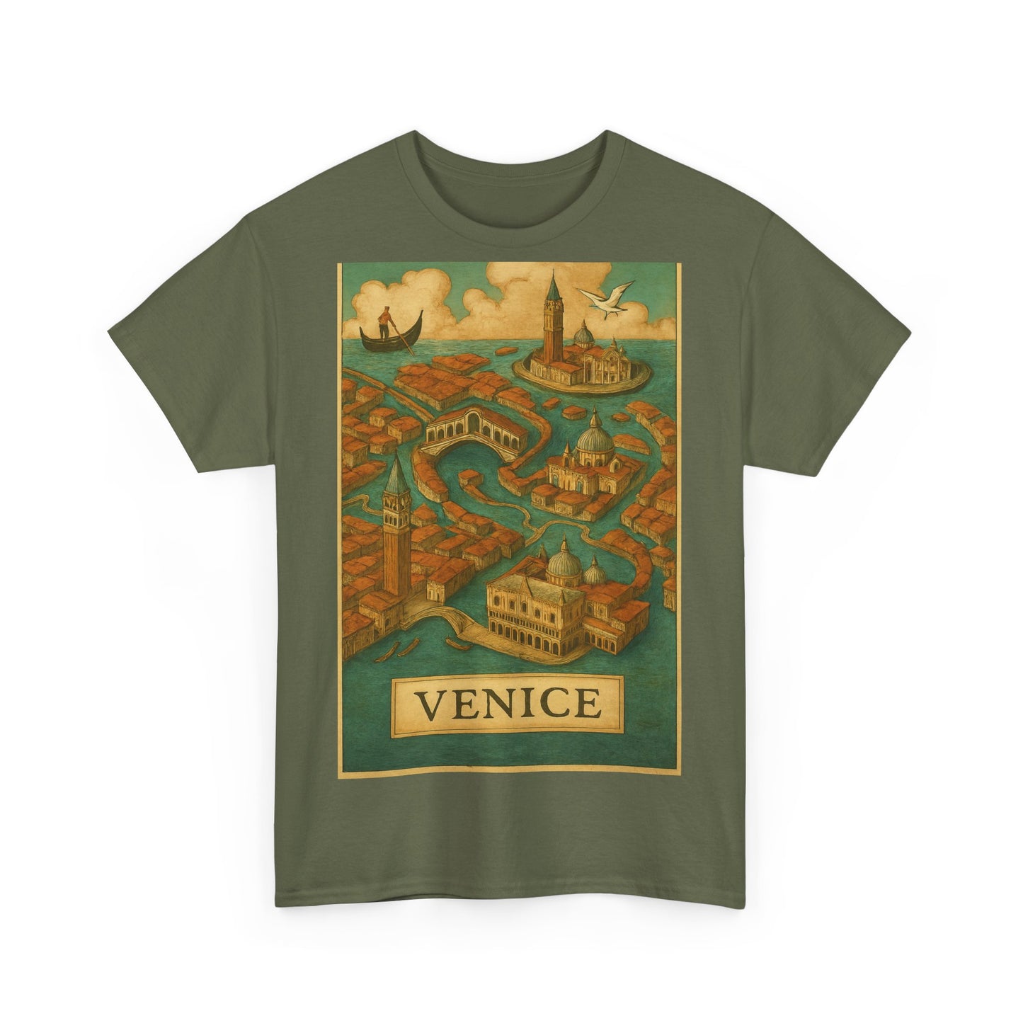 Adult Unisex Surreal Vintage Venice Tee