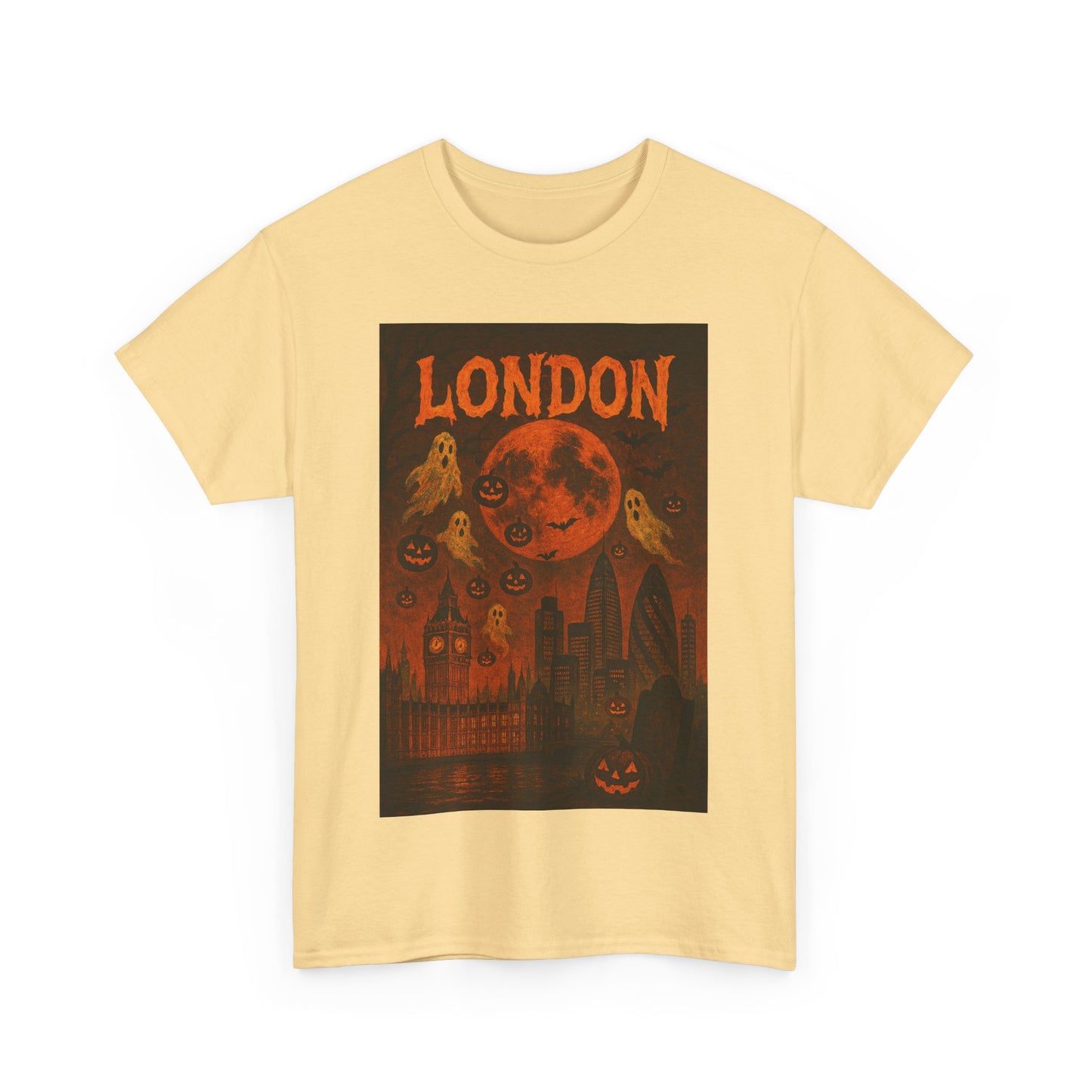 Adult Unisex Vintage Surreal Halloween London Tee