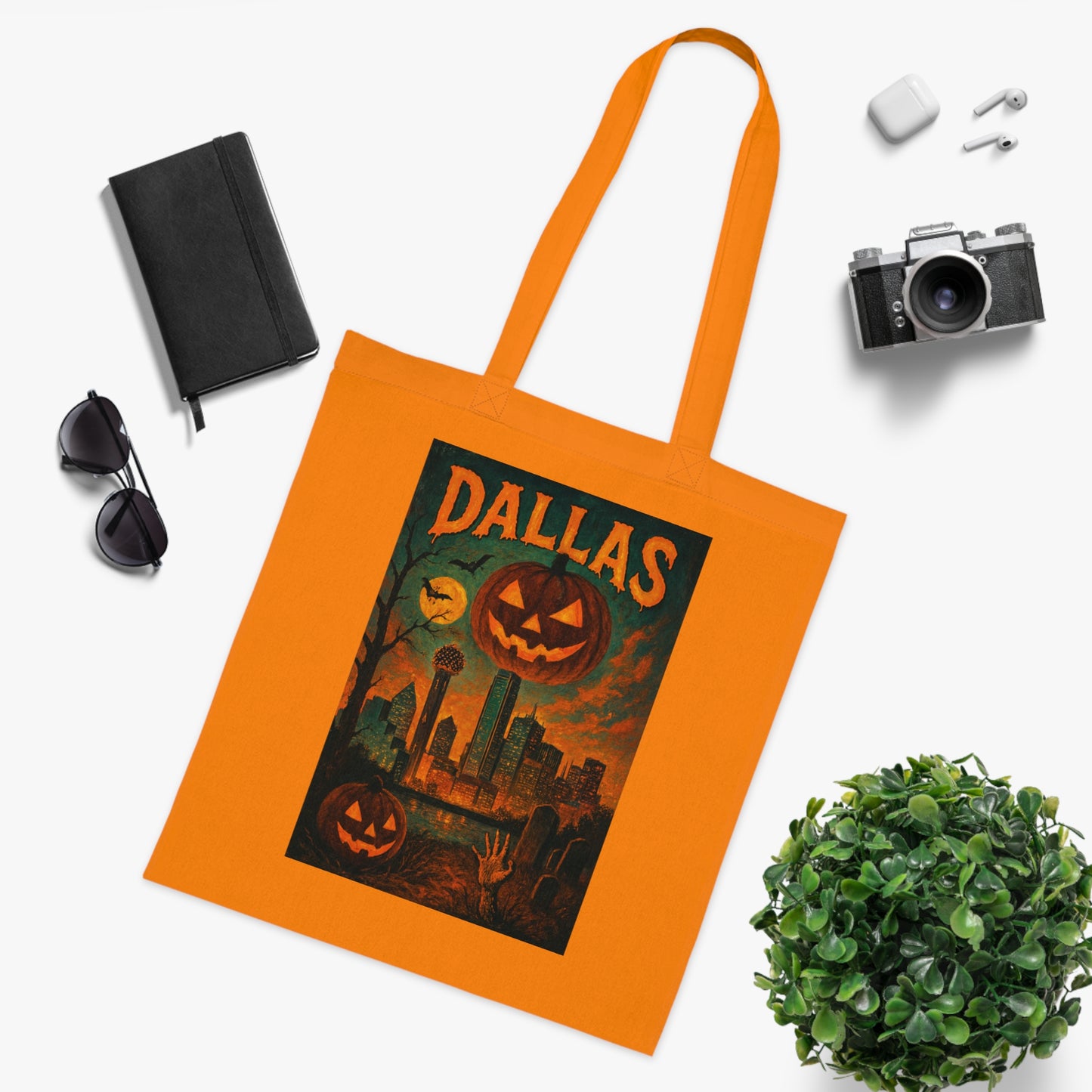 Surreal Halloween Dallas Tote