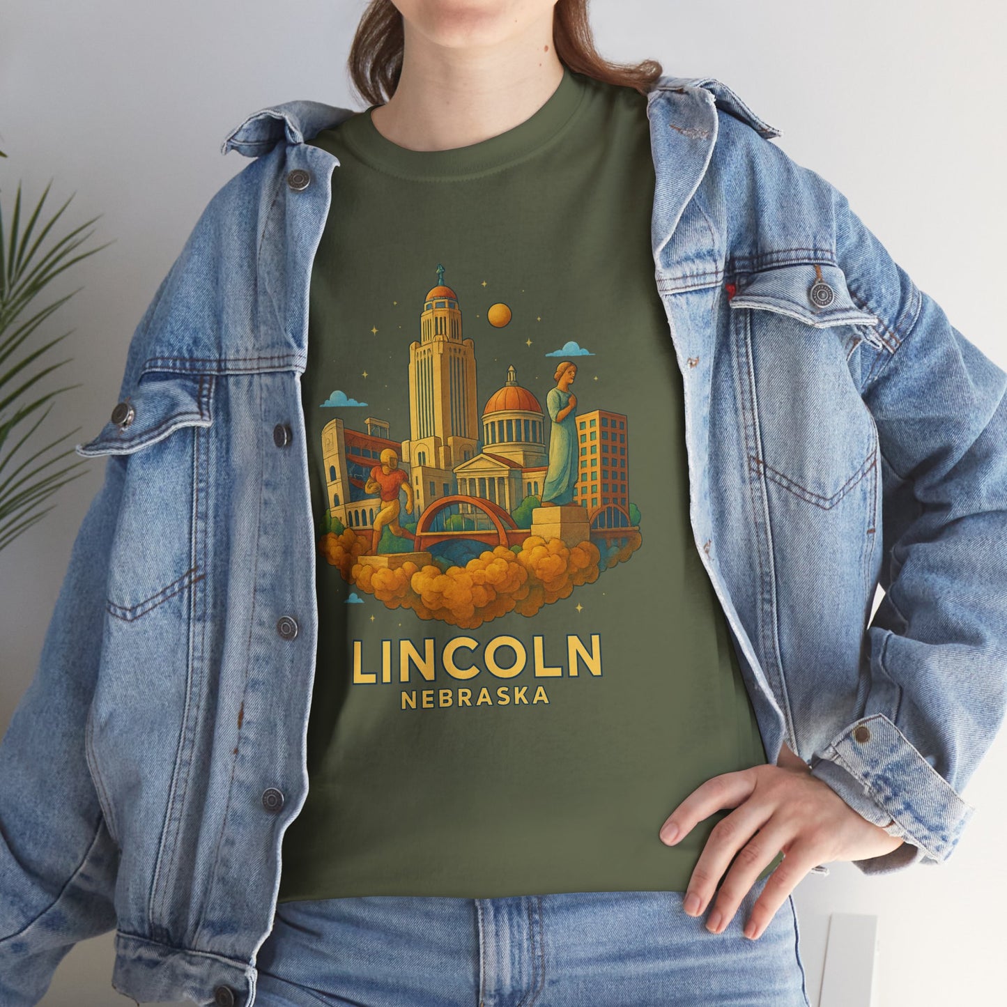 Adult Unisex Lincoln, NE Graphic Tee (North America Customers)