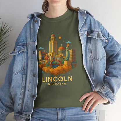 Adult Unisex Lincoln, NE Graphic Tee (North America Customers)