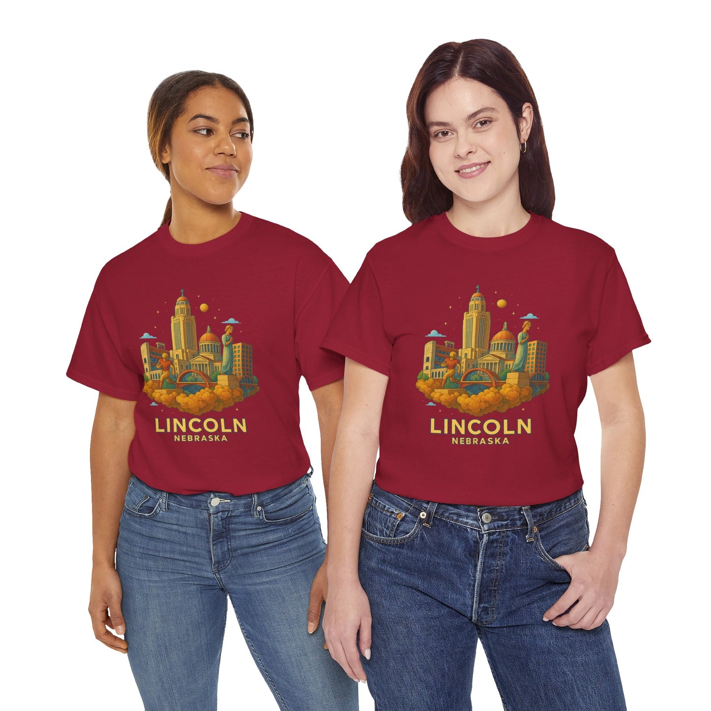 Adult Unisex Lincoln, NE Graphic Tee (North America Customers)