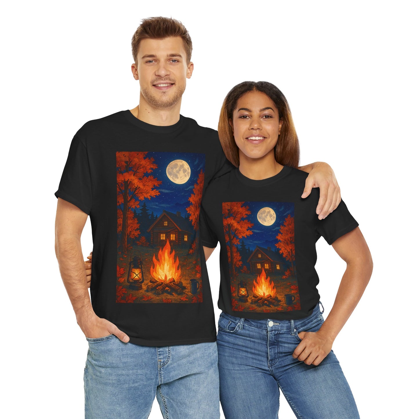 Autumn Campfire Vibes Unisex Tee