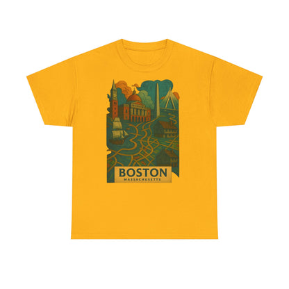 Adult Unisex Boston Surreal Tee
