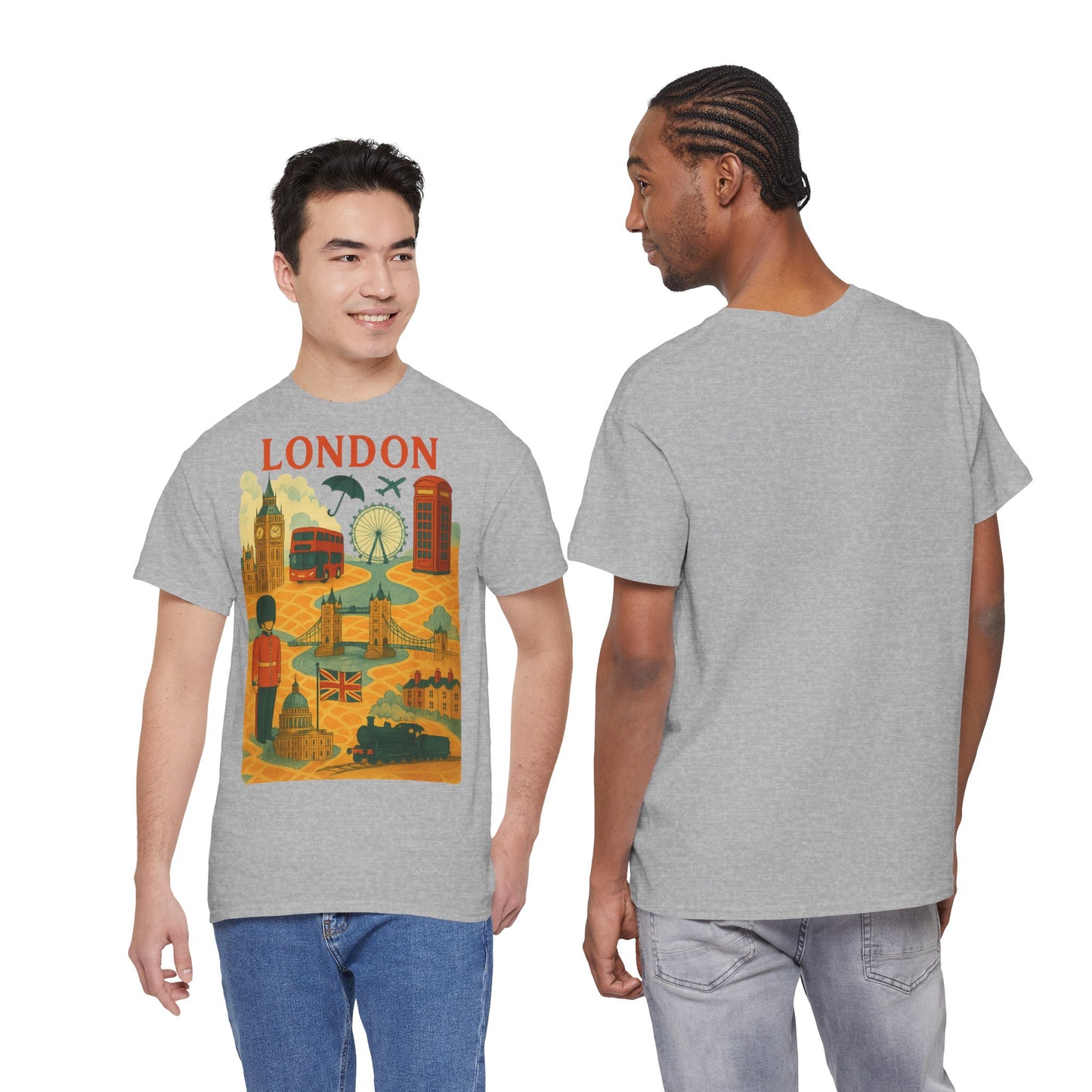 Adult Unisex Surreal London City Tee