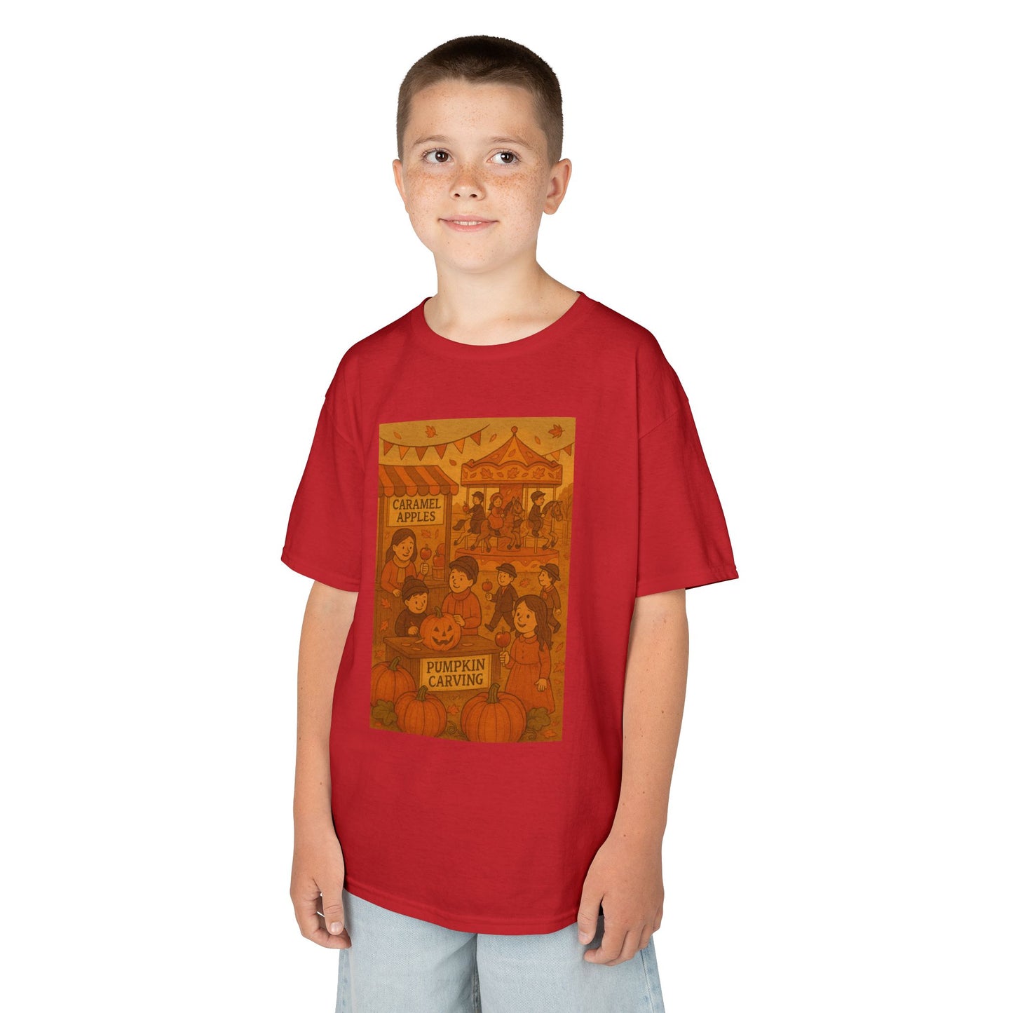 Kids Vintage Autumn Carnival Tee