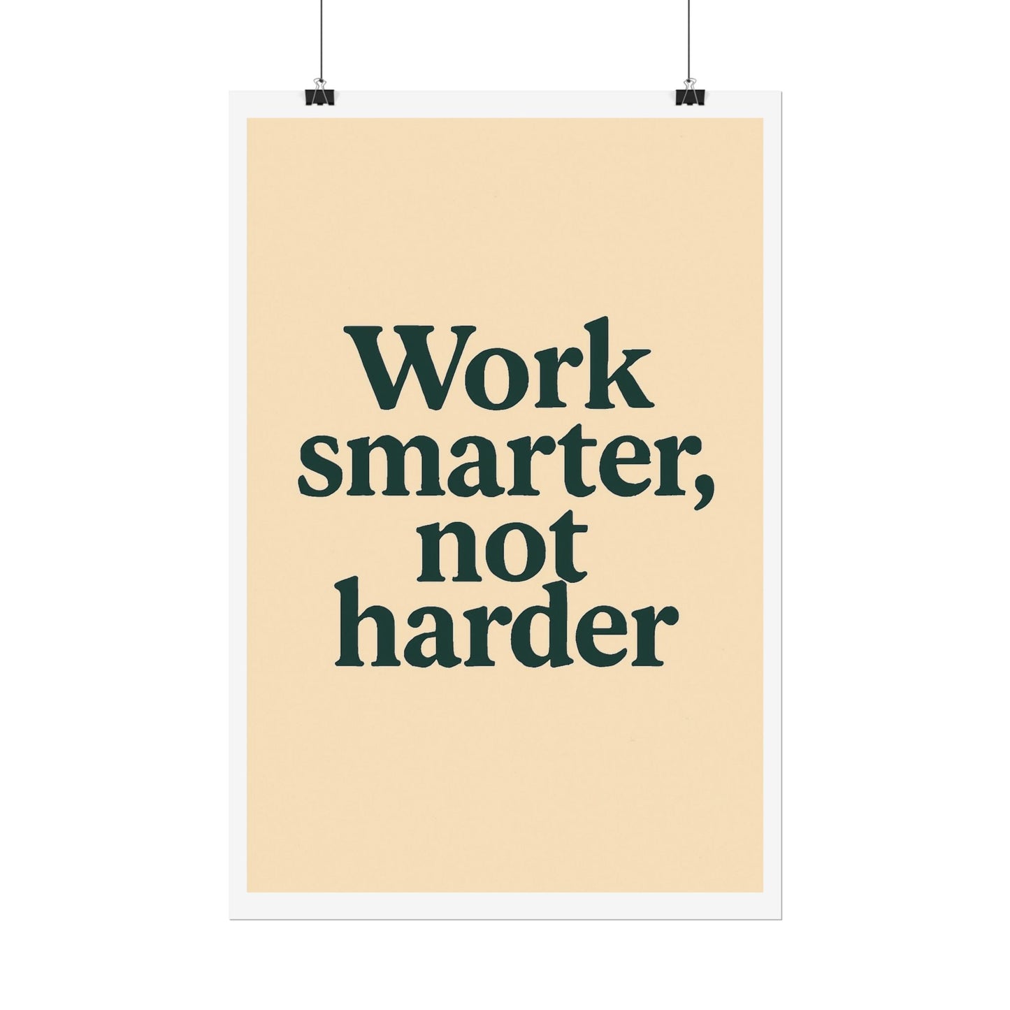 Motivational Poster - Perfect For Your Home Office