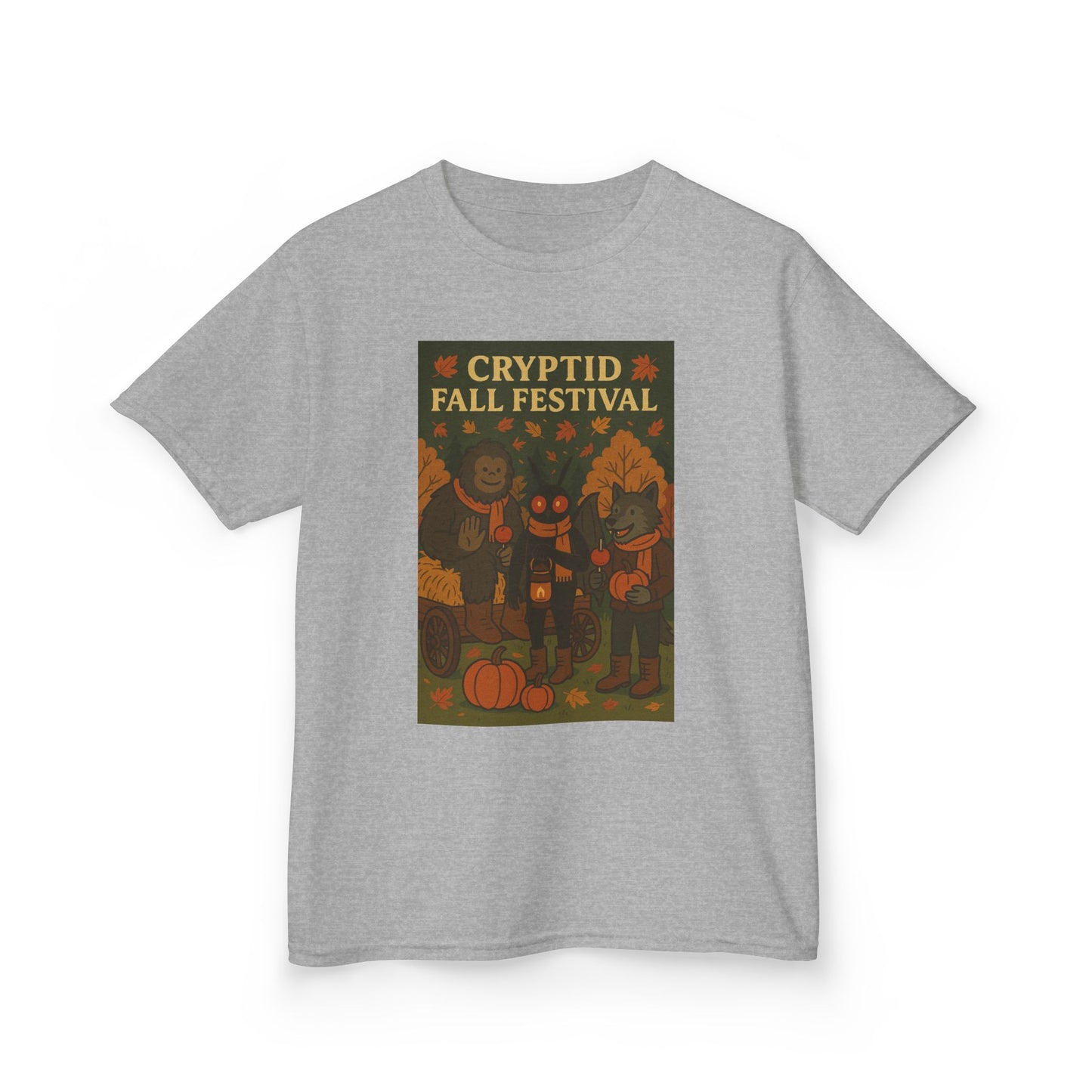 Kids Cryptid Autumn Festival Tee