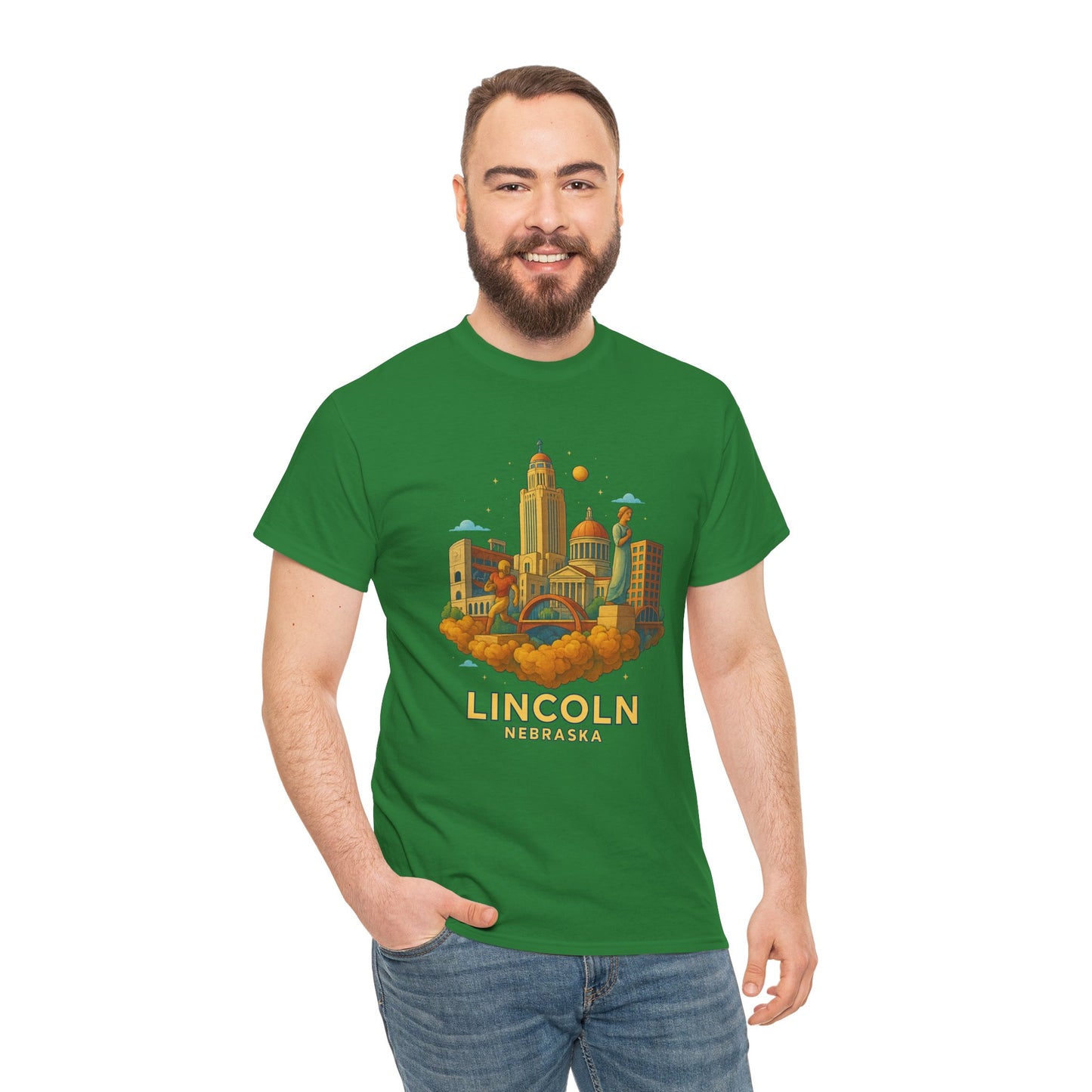 Adult Unisex Lincoln, NE Graphic Tee (North America Customers)