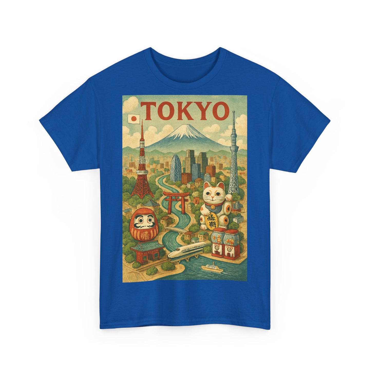 Adult Unisex Surreal Vintage Tokyo Tee
