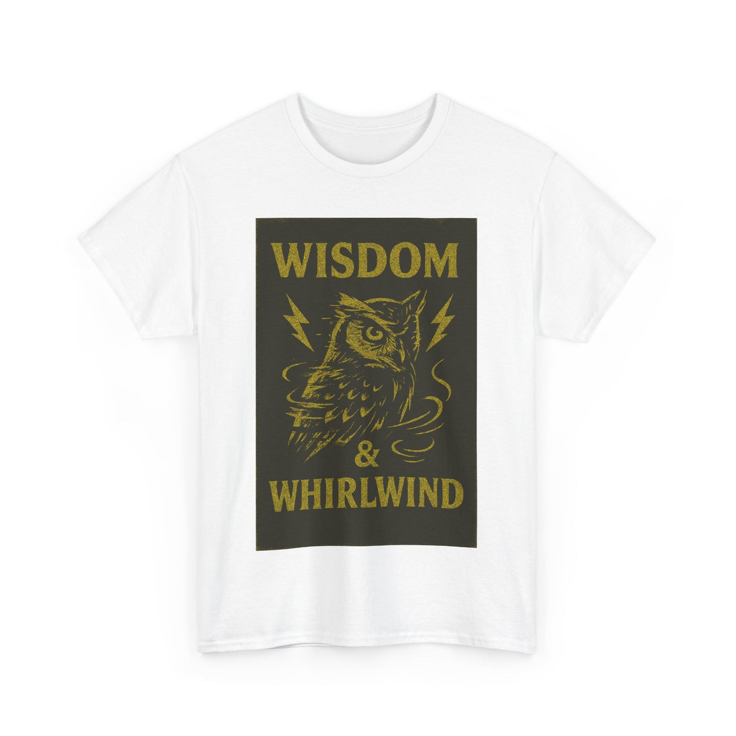 Adult Unisex 'Owl Wisdom & Whirlwind' Tee