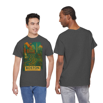 Adult Unisex Boston Surreal Tee