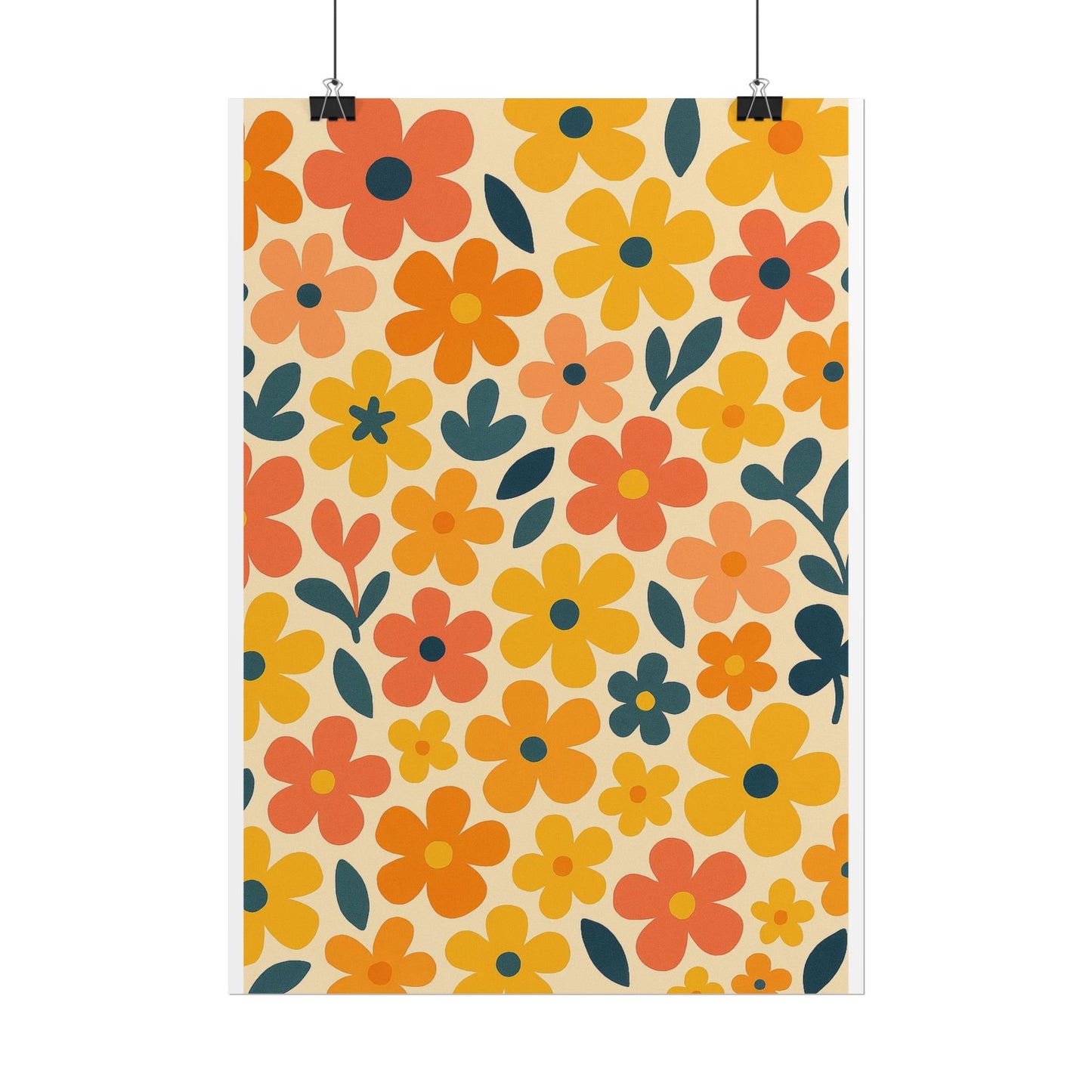 Vibrant Floral Print
