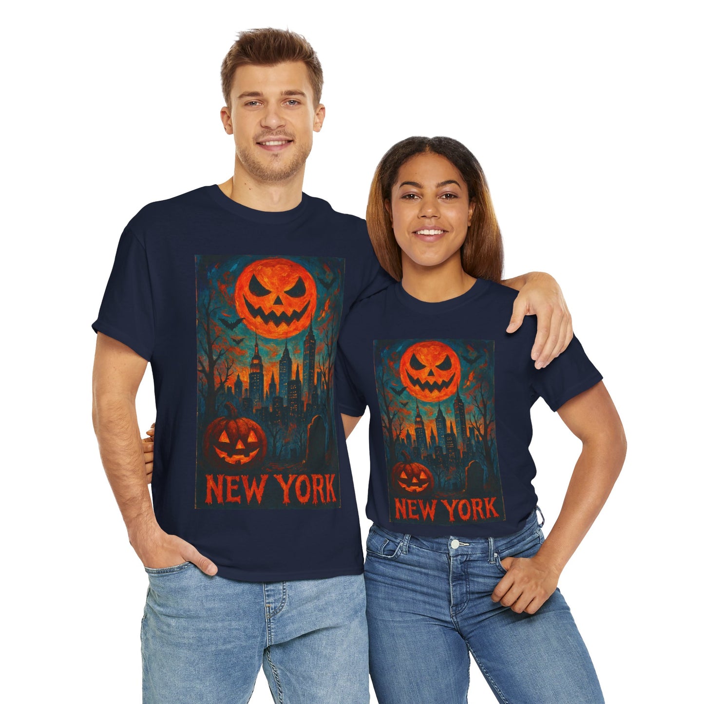 Adult Unisex Surreal Halloween NY Tee