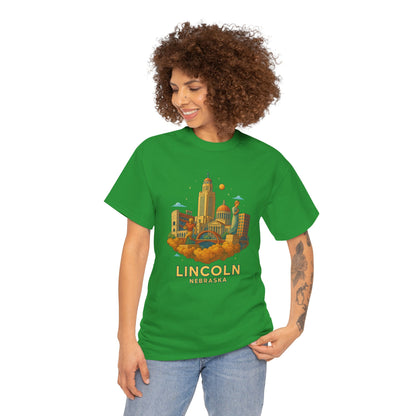 Adult Unisex Lincoln, NE Graphic Tee (North America Customers)