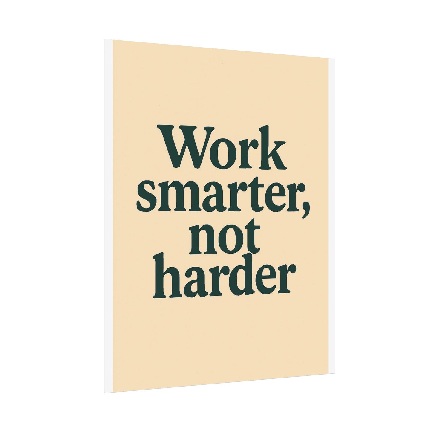 Motivational Poster - Perfect For Your Home Office