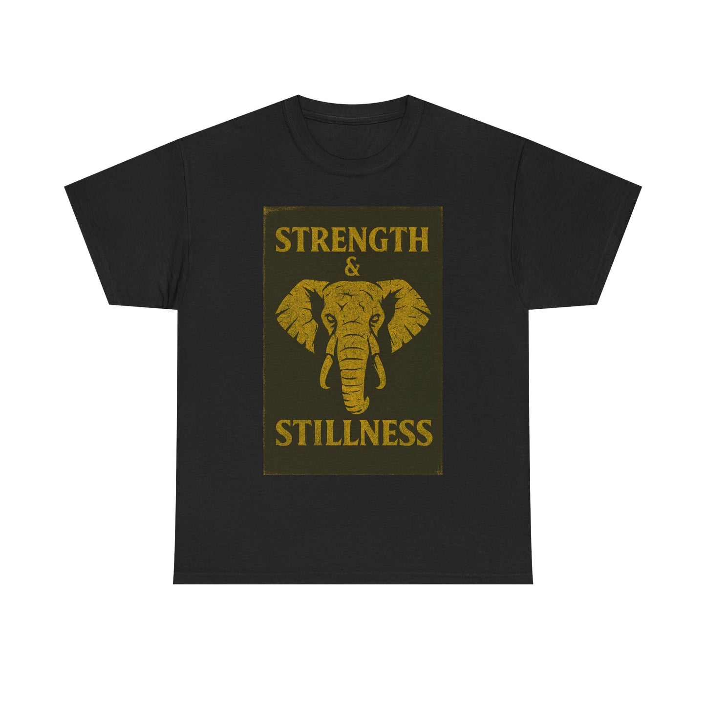 Adult Unisex 'Elephant Strength & Stillness' Tee