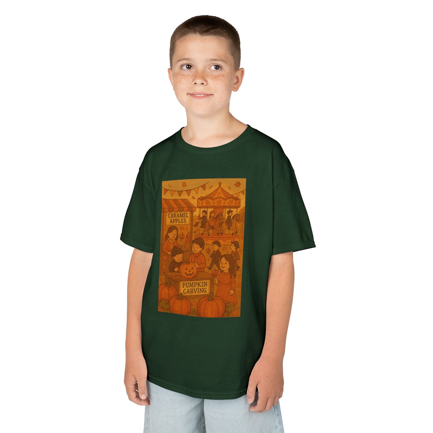 Kids Vintage Autumn Carnival Tee