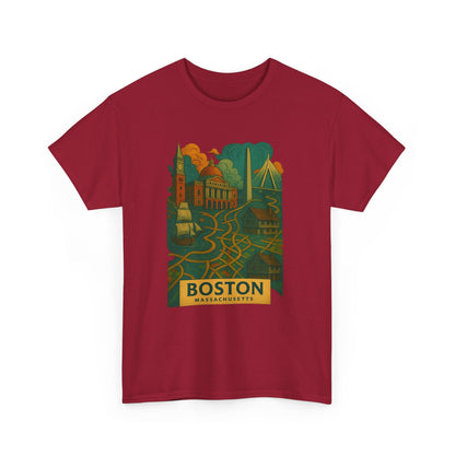 Adult Unisex Boston Surreal Tee (North America Customers)