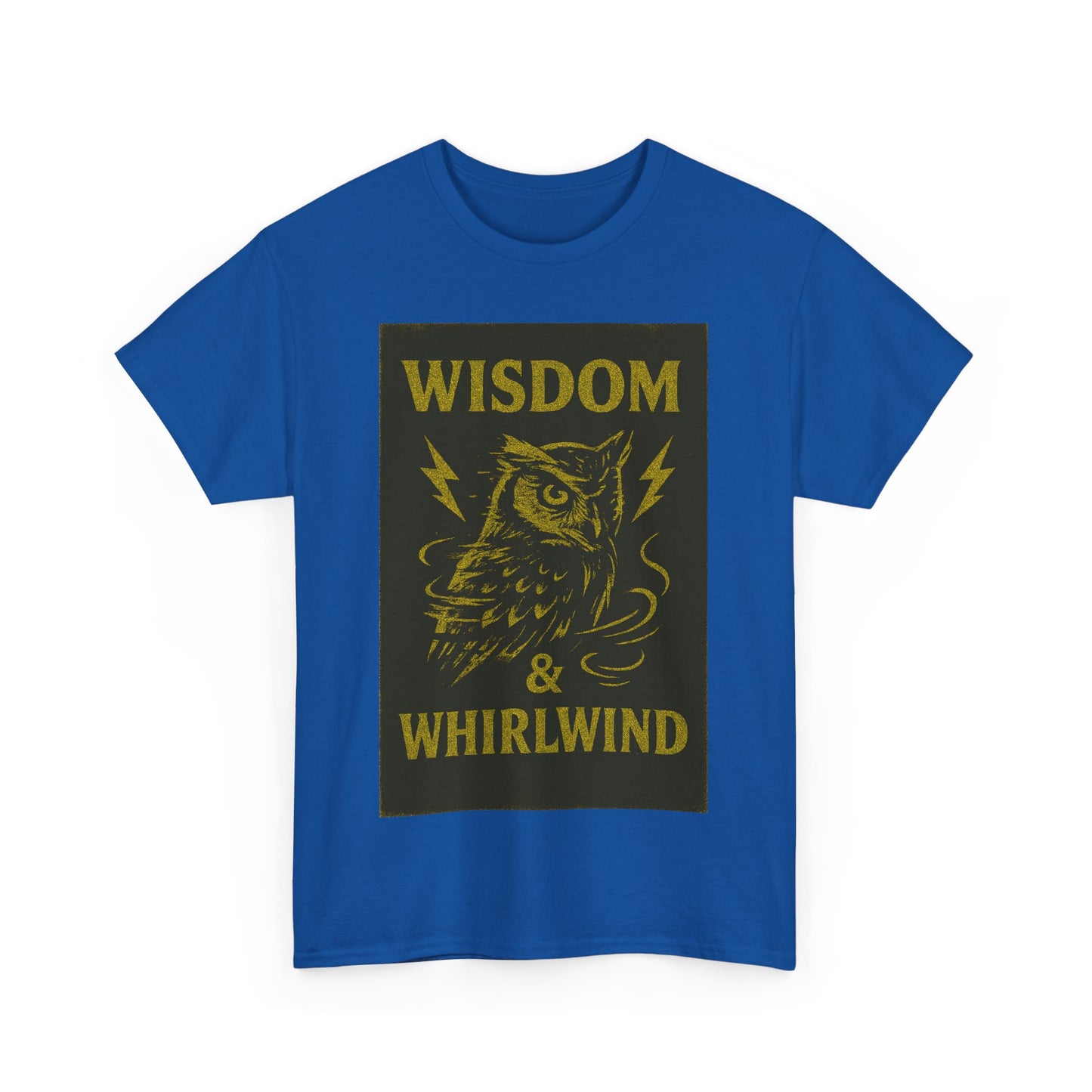 Adult Unisex 'Owl Wisdom & Whirlwind' Tee